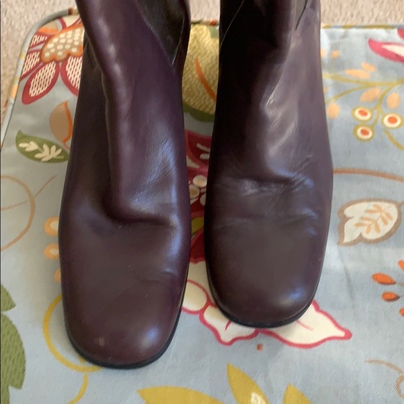 Vintage Gucci leather , brown boots, sz 9.5 - Picture 6 of 7